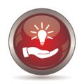 Risk management icon. Risk management website button. Royalty free icon for web design available in various sizes. High quality internet button.